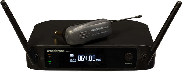 UHF-1G-F2 (F2 : 863.5 MHz) Sistema Sem Fios para Guitarra