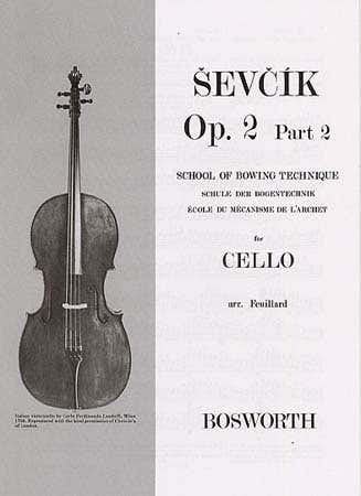 Sevcik - Op.2 Part.2 - Mecanisme De L'archet - Violoncelle