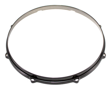 HDC3-16-8BK - 16" 8 HOLES BLACK 3MM DIE CAST DRUM HOOP
