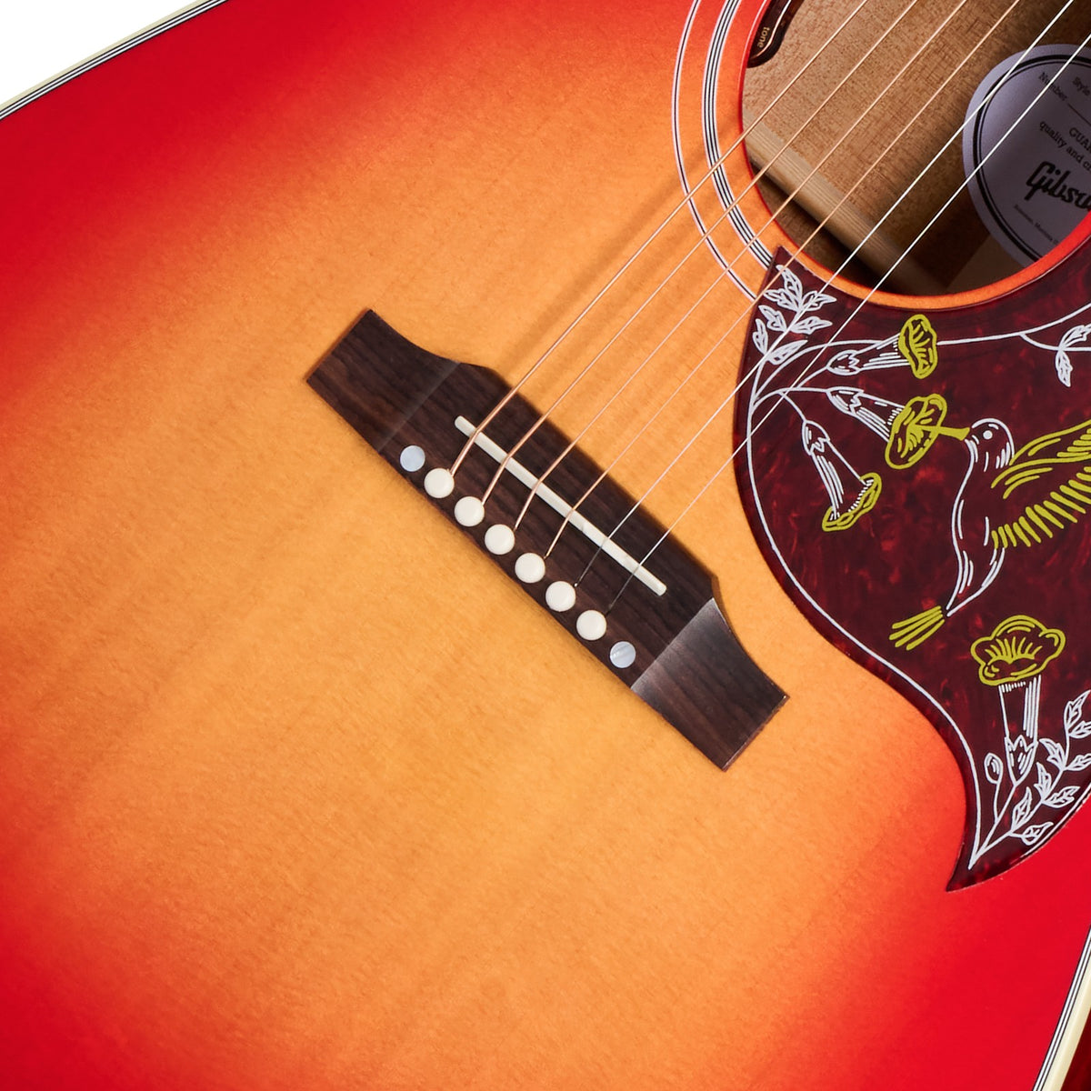 Hummingbird Standard Sunburst cereja Vintage Moderno