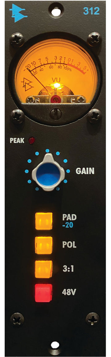 312 Pré-amplificador de microfone