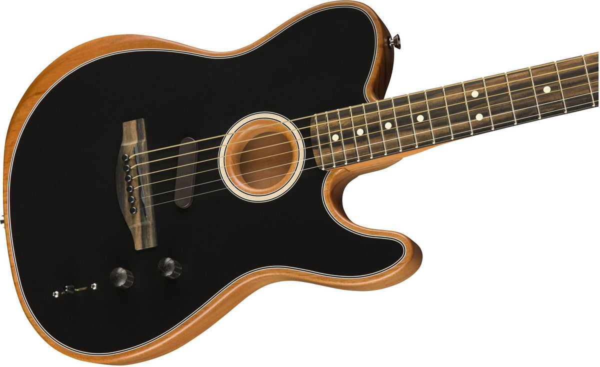 Telecaster American Acoustasonic Ebo Preto