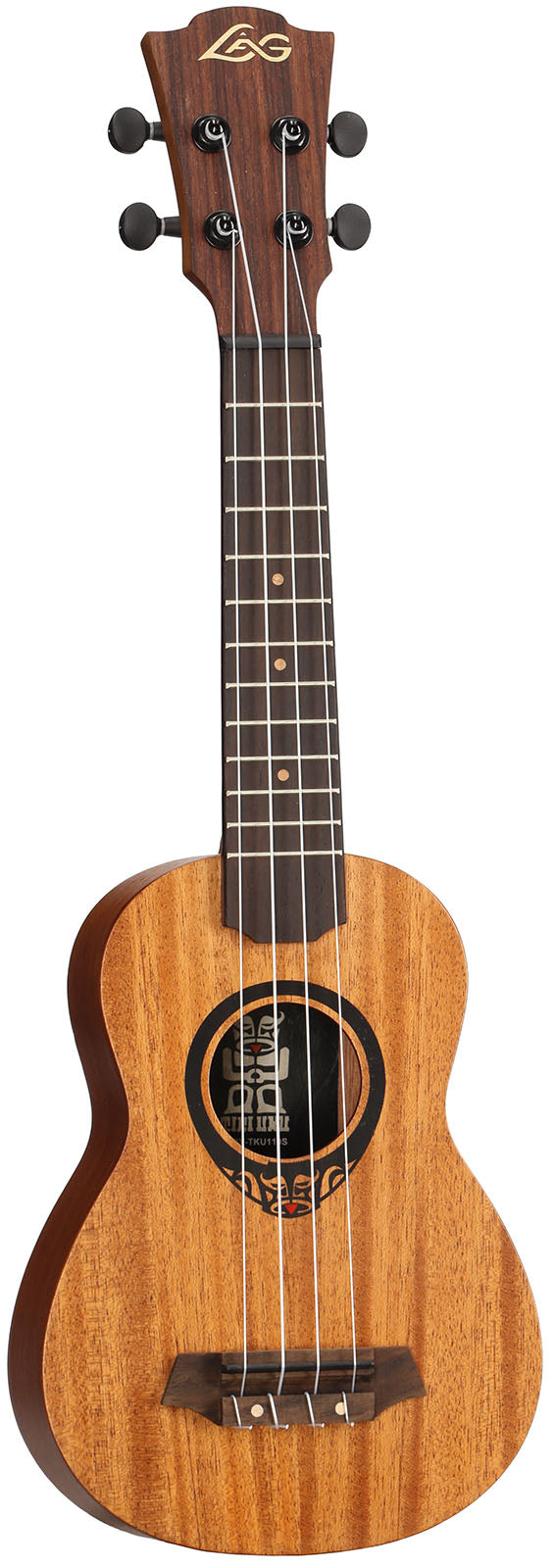 Lâg Tiki Tku110S Ukulele Soprano Arched Back with gigbag