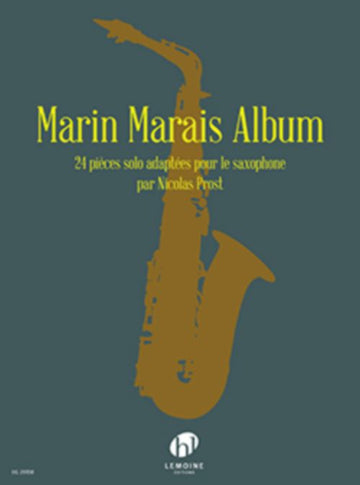 Prost Nicolas - Álbum Marin Marais - Saxofone