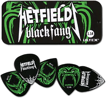 6 x 1,14mm Hetfield Black Fang Lata