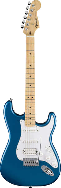 Standard Stratocaster HSS MN Escudo Branco Aqua Marine Metallic