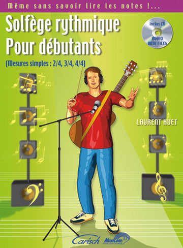 Huet Laurent - Solfejo rítmico para principiantes + CD
