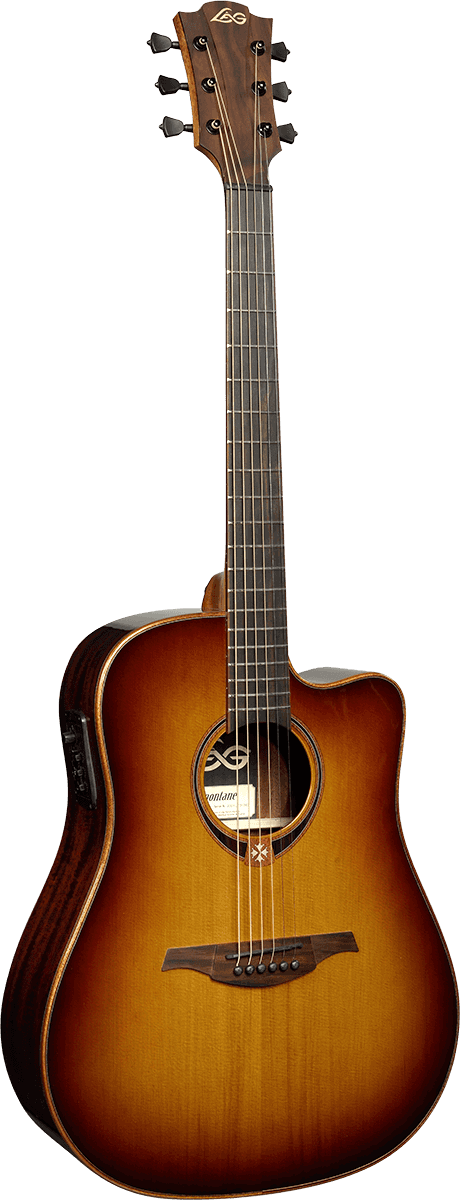 Tramontane T118DCE-BRS Dreadnought Cutaway Electro Sombra Castanha