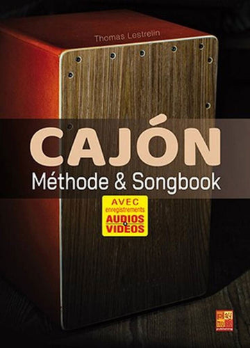 Método e livro de canções - Cajon