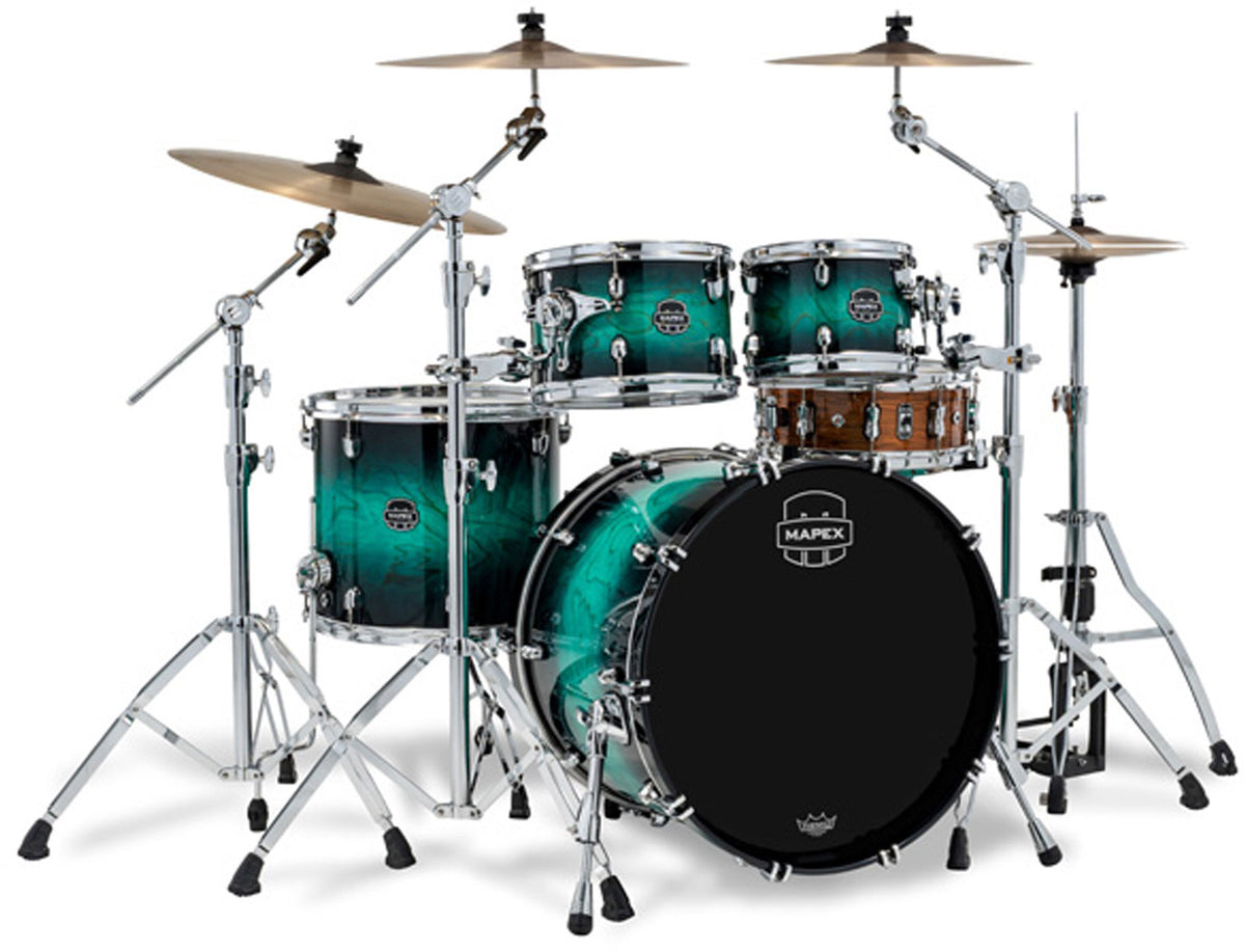 Saturn Vi Stage 22" Azul-marinho turquesa degradado