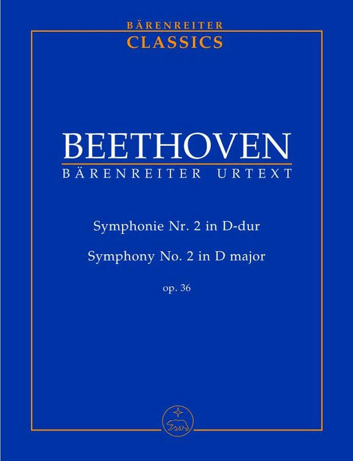 Beethoven L.V. - Symphonie N°2 En Re Majeur Op.36 - Partitura de bolso