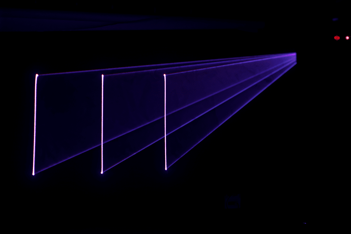 SPECTRUM 1500 RGB - LASER POLICROMTICO VERDE VERMELHO AZUL