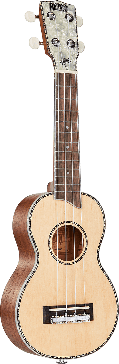Soprano Natural Cabeça Perolada + Capa