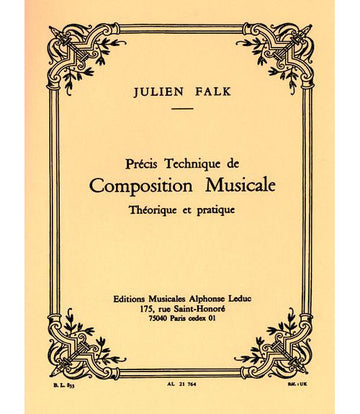 Falk Julien - Compêndio técnico de composição musical teórica e prática