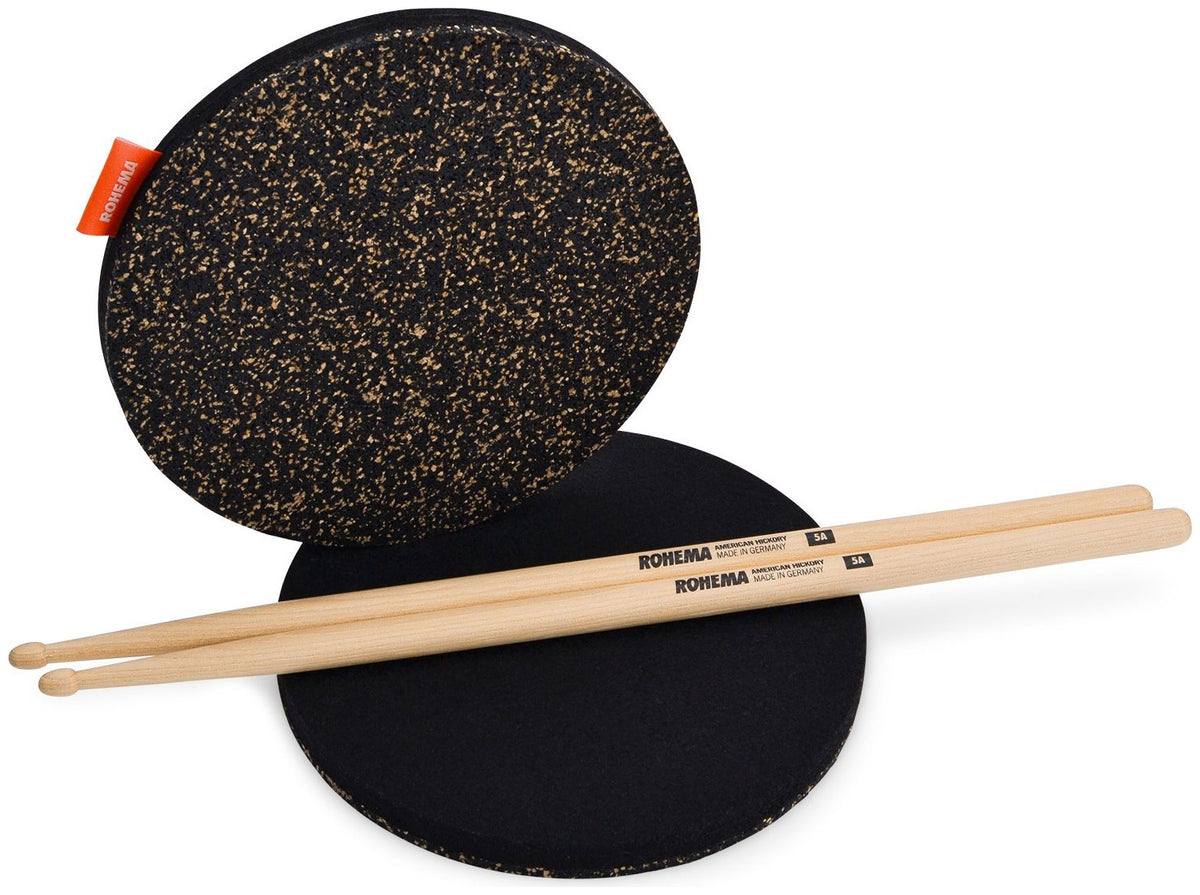 Practice Pad 8" Borracha Cortiça - Super Leve