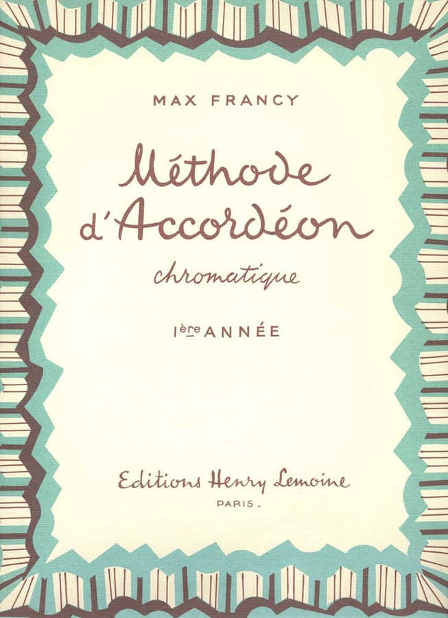 Francy - Méthode D'accordéon Chromatique