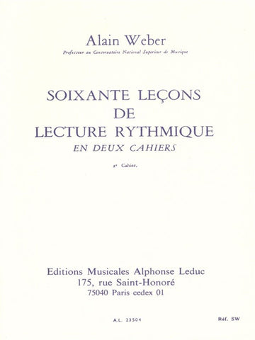 6 Leçons De Lecture Rythmique Vol.2