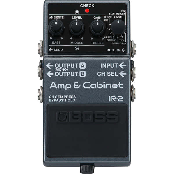 Boss IR-2 Amplificador e coluna