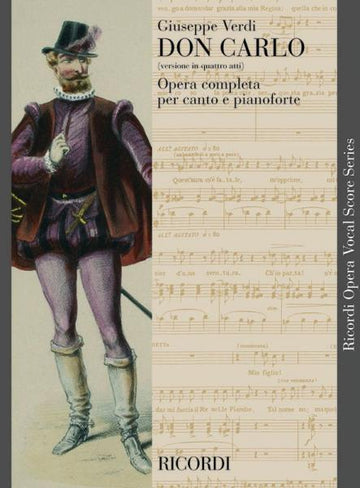 VERDI G. - DON CARLO Versão em 4 atos - Canto e piano