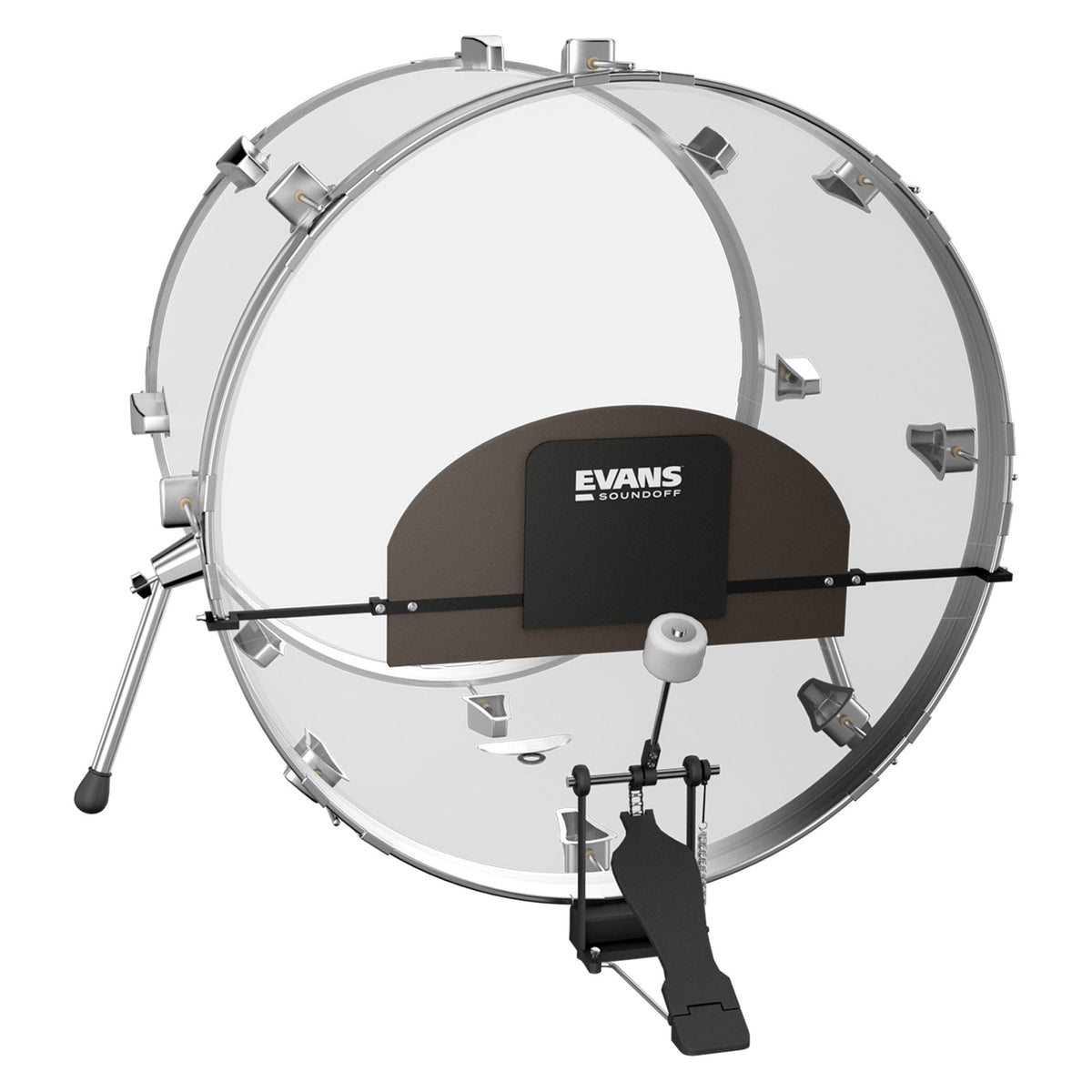 Evans SOBASS - SOUND OFF UNIVERSAL ABAFADOR PARA PRATO BOMBO - 18 / 26