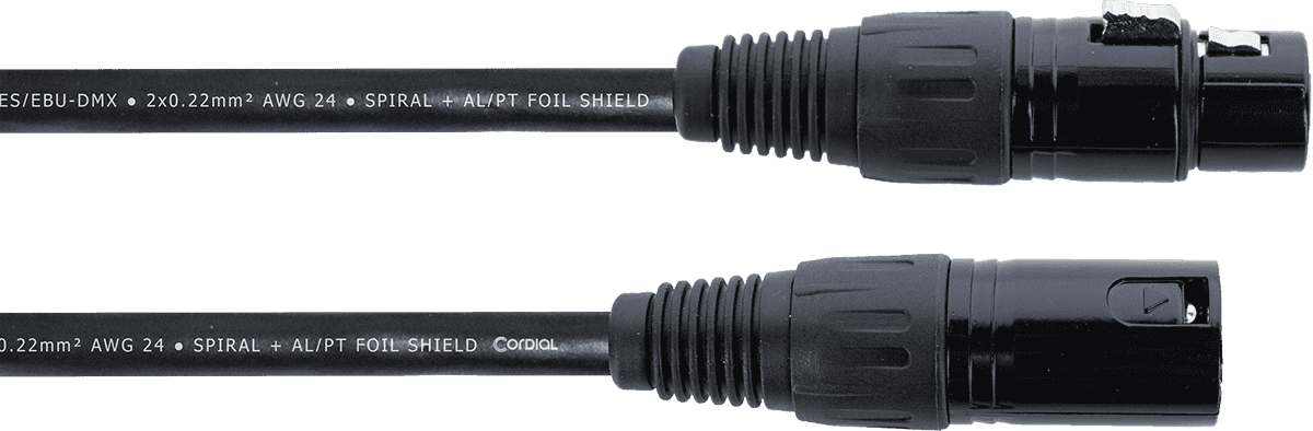 CORDIAL ED1FM CABO AES/EBU 11 Ω - ,22 mm² - 1 m