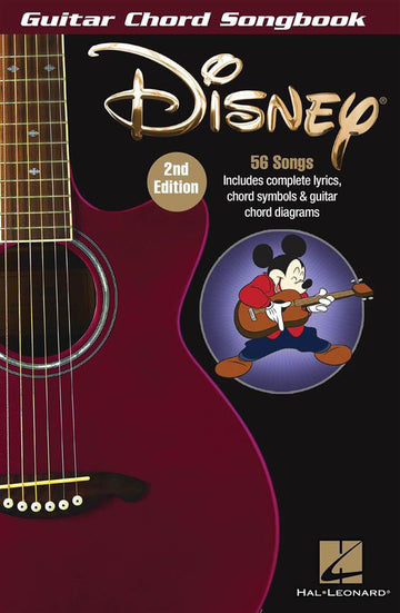 DISNEY - GUITAR CHORD SONGBOOK - 2ND EDITION