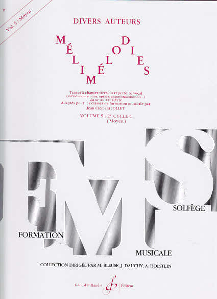 Jollet JEAN-clement - Melimelodies Vol.5