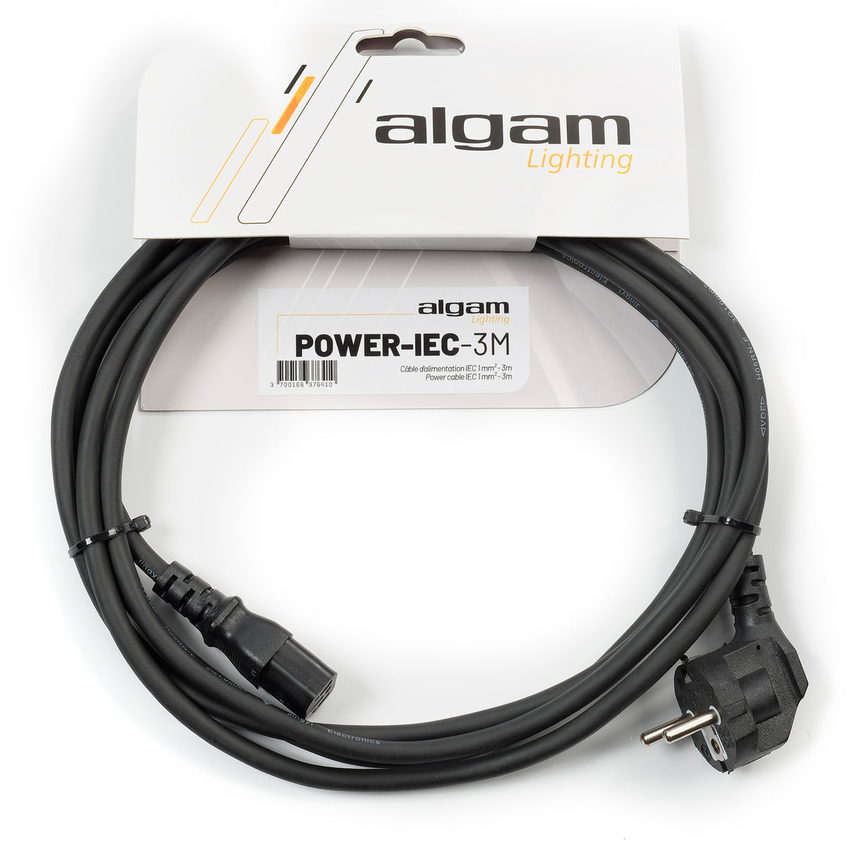 Algam Lighting Cabo de alimentação IEC - 3M