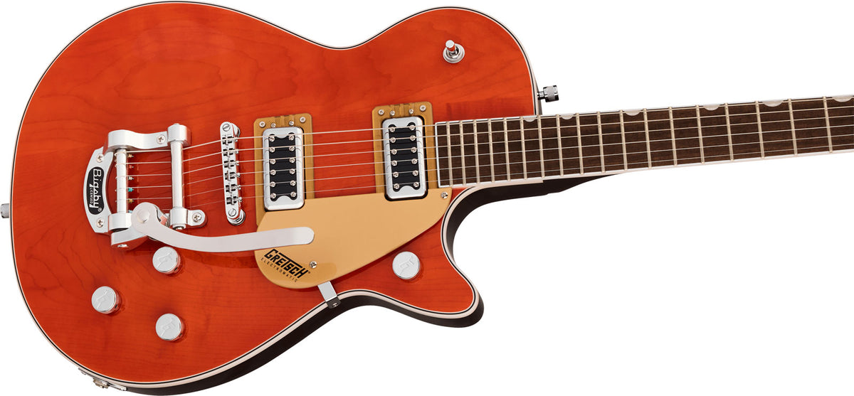 G5230T Electromatic Jet FT Single-Cut with Bigsby LRL Orange Stain