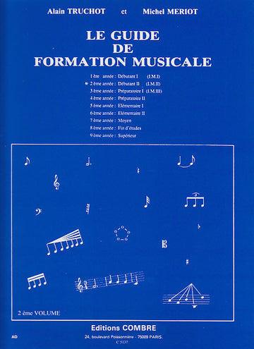 Truchot/meriot - Guia de formação musical Vol.2