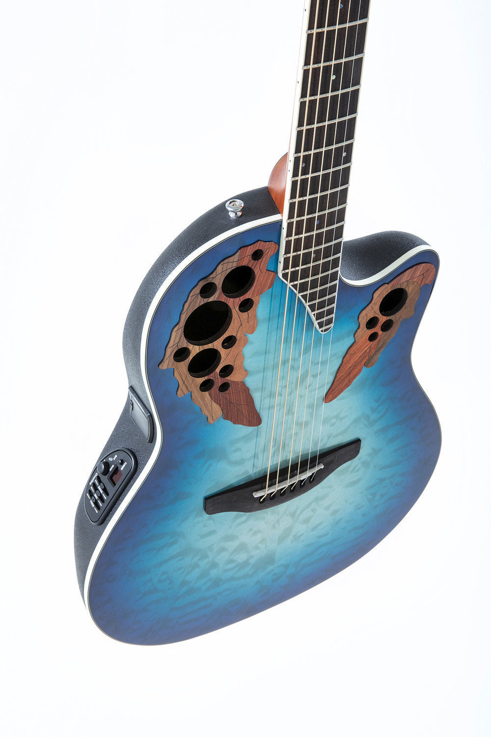 E-Acoustic Guitar Celebrity Elite Plus Super Shallow Regal To Natural