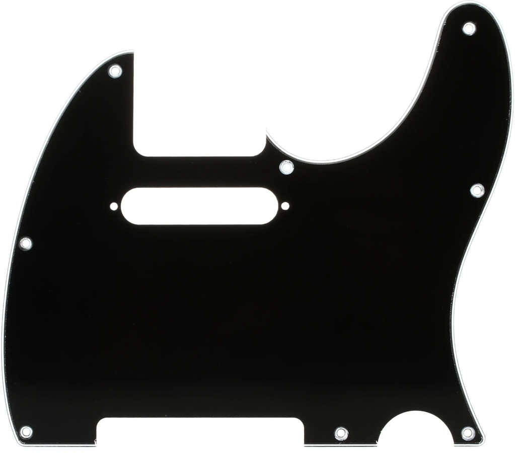 PICKGUARD TELE BLACK