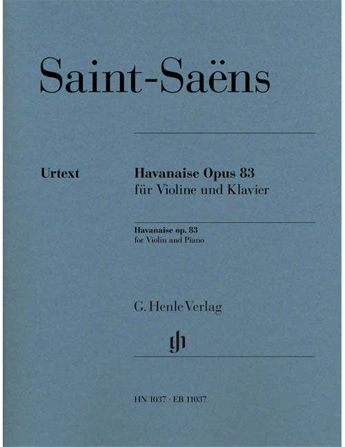 SAINT-saens C. - Havanaise In E Major Op.83 - Violon & Piano