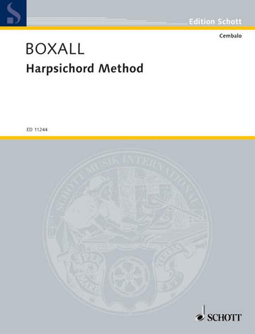 Boxall Maria - Harpsichord Method - Clavecin
