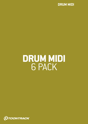 EZdrummer pacote MIDI de 6