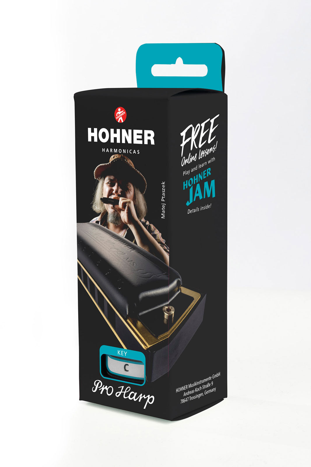 DIATONIC 562/20 MS PRO HARP 10 HOLES B SI