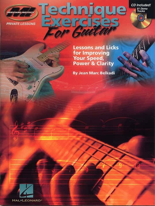 Belkadi Jean Marc - Technique Exercices For Guitar ?mi? + CD - Guitar Tab