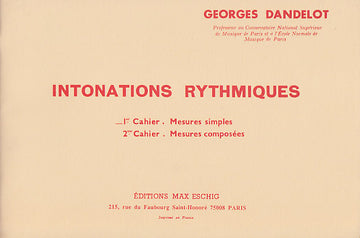 Dandelot Georges - Intonations Rythmiques Vol.1