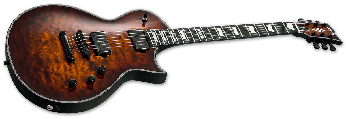 E-Ii Eclipse Ácer acolchoado Fluence Sunburst olho de tigre