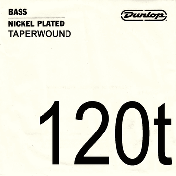 .120 NICKEL THREADED BASS ROPE TAPERWOUND
