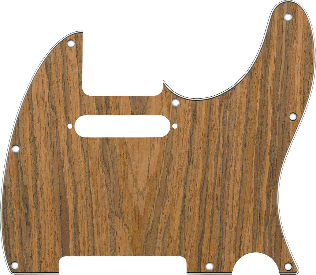 Tele S/S Pickguard, Rosewood