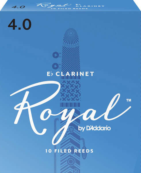 RBB1040 - RICO ROYAL PALHETAS CLARINETE SIB FORCE 4.0 BOX OF 10