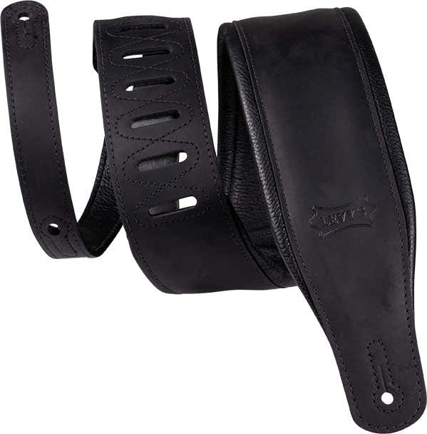 Like Butter - Couro Butter Acolchoado 8,25cm - Preto