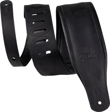 Like Butter - Couro Butter Acolchoado 8,25cm - Preto