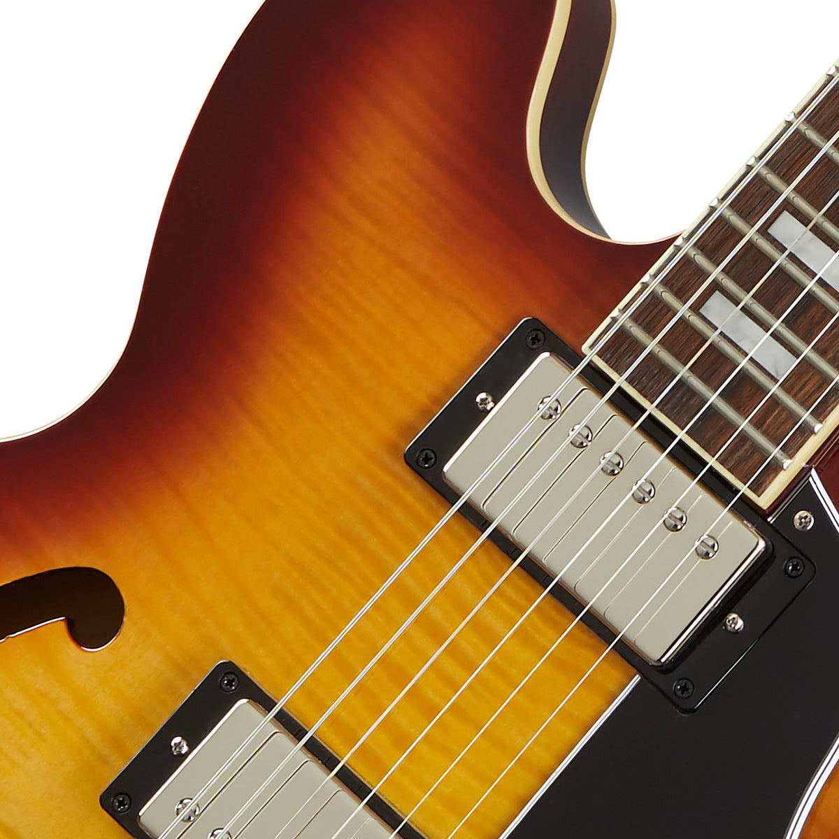 ES-335 Flamejado Degradé Chá de Framboesa IBG