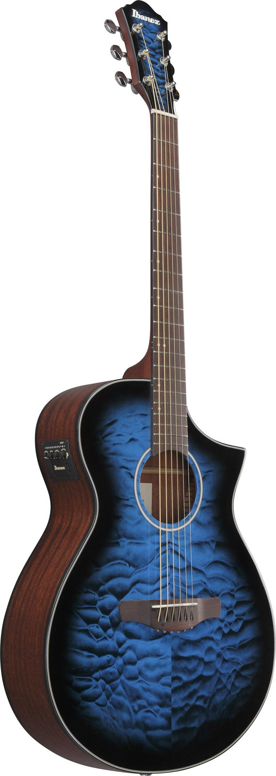 AEWC16QATLH Transparent Blue Sunburst