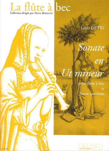 Detry Louis - Sonata em Dó menor - Flauta de bisel BC