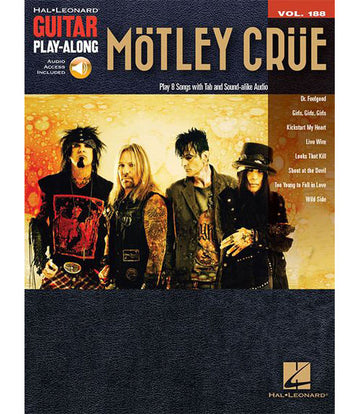 Hal Leonard Guitarra PLAY-along Vol.188 - Motley Crue