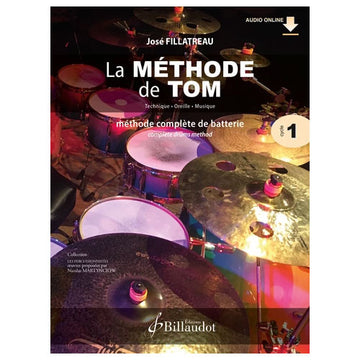 Fillatreau J. - La Méthode De Tom Vol 1 - Bateria