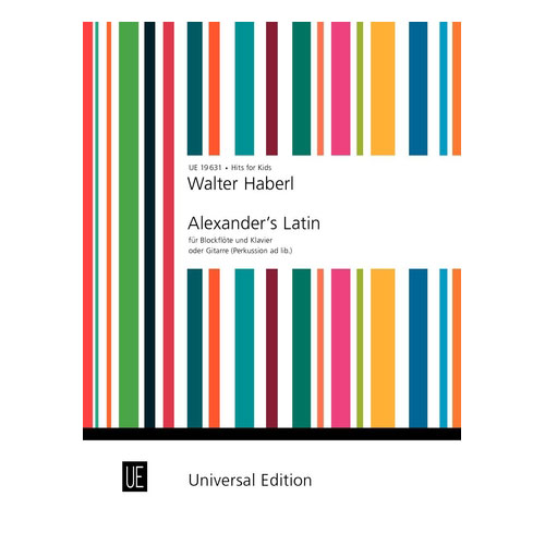 Universal Edition Herl Walter - Andrea'S Swing Tune - Recorder And Piano (Guitar) Percussion Ad. Lib.